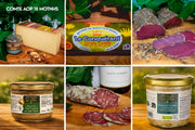 All French Food Classic, Saucisson, Duck Pate and rillette, cheese and Isigny butter in one Gourmet pack