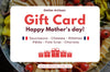 Mother's day gourmet artisan cheese and charcuterie gift card