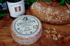 French cheese Tomme des Croquants Walnut Liqueur full wheel